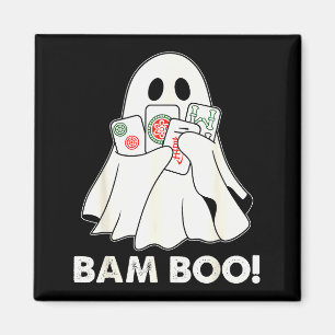 Bam Boo Halloween-Geist Mahjong Lustiges Kostüm Sp Magnet
