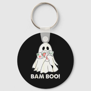 Bam Boo Halloween-Geist Mahjong Lustiges Kostüm Sp Schlüsselanhänger