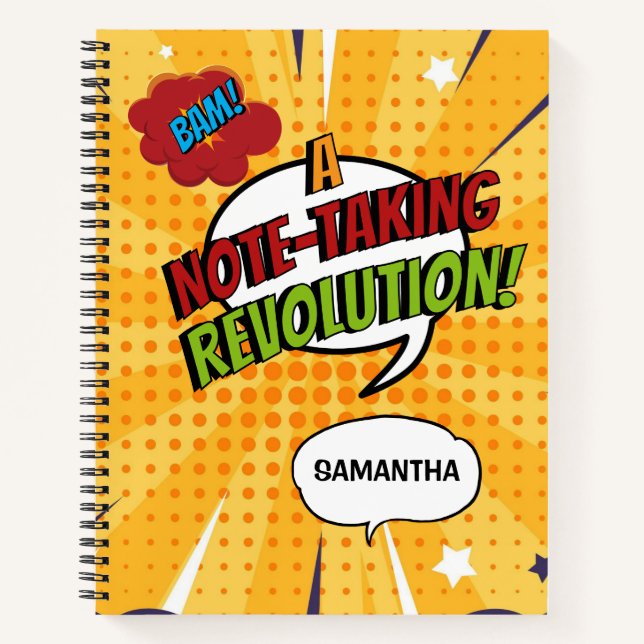 BAM! Comic Buch cool personalisiert trendy einziga (Vorderseite)
