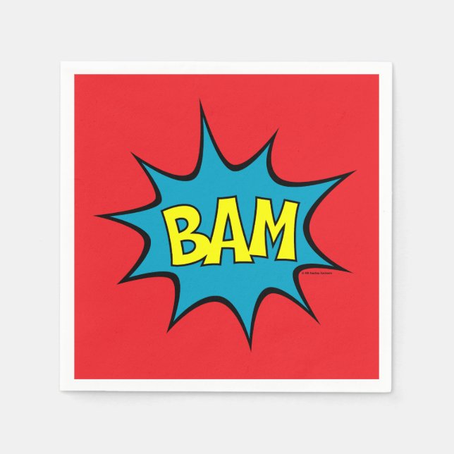 Bam! Serviette (Vorderseite)