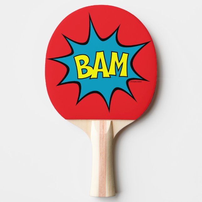 Bam! Tischtennis Schläger (Vorderseite)