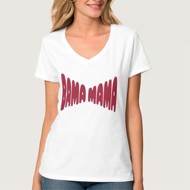 BAMA MAMA DENIM T-SHIRT (Vorderseite)