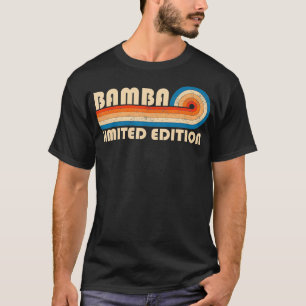 BAMBA Nachname Retro Vintag 80er 90s Geburtstag Re T-Shirt