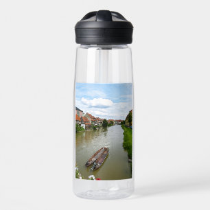 Bamberg Bayern Regnitz Fluss Malereieffekt Kunst Trinkflasche