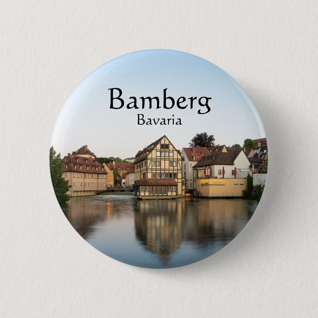 Bamberg Deutschland Button (Vorderseite)