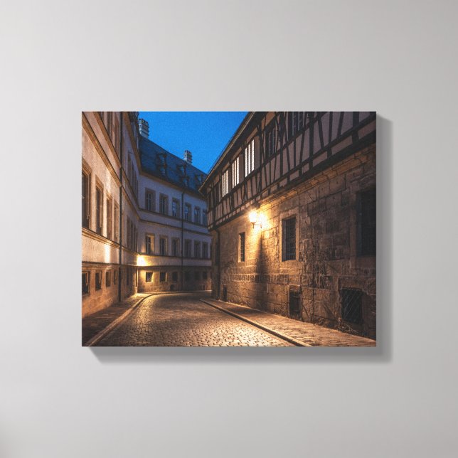 Bamberg Deutschland Card Leinwanddruck (Vorderseite)