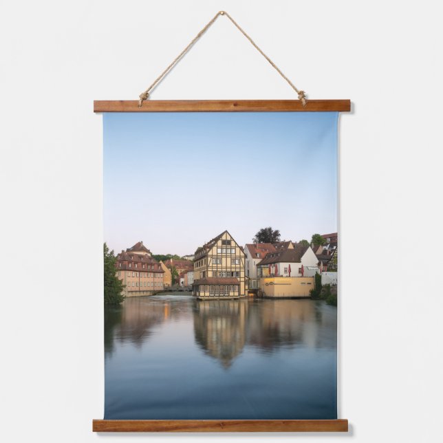 Bamberg Deutschland Foto Wandteppich Mit Holzrahmen (Vorderseite)
