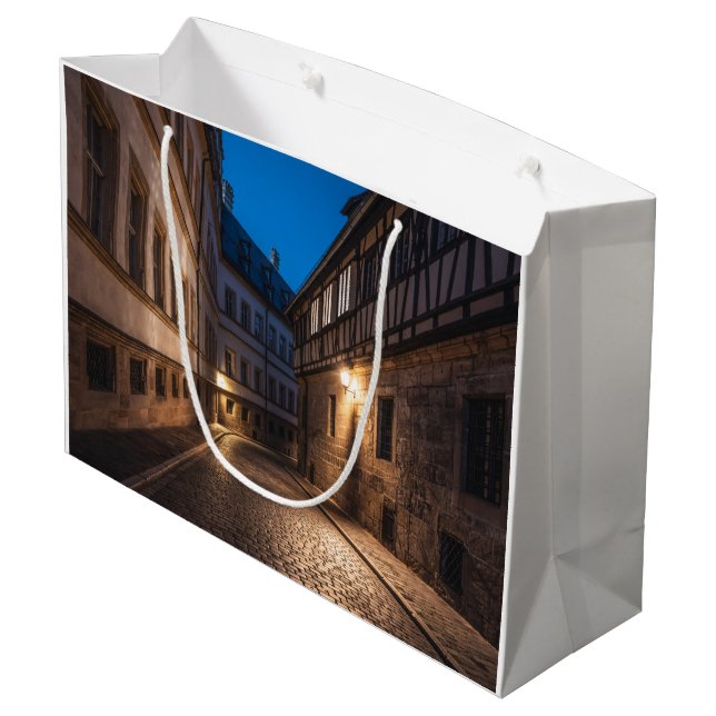 Bamberg Deutschland Große Geschenktüte (Rückseite Schrägansicht)