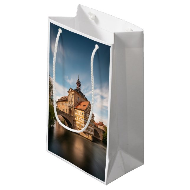 Bamberg Deutschland Kleine Geschenktüte (Vorderseite Schrägansicht)