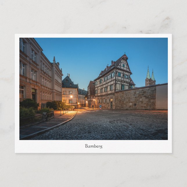 Bamberg Deutschland Postkarte (Vorderseite)