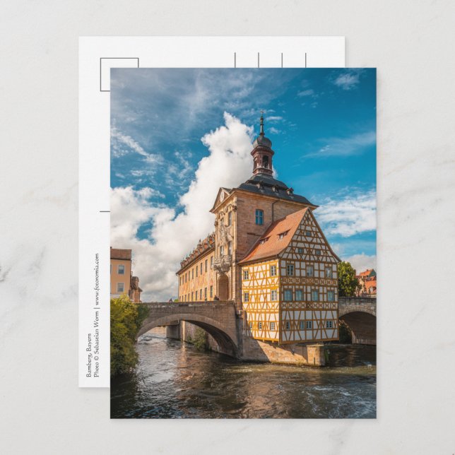 Bamberg Deutschland Postkarte (Vorne/Hinten)