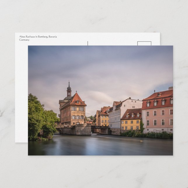 Bamberg Deutschland Postkarte (Vorne/Hinten)