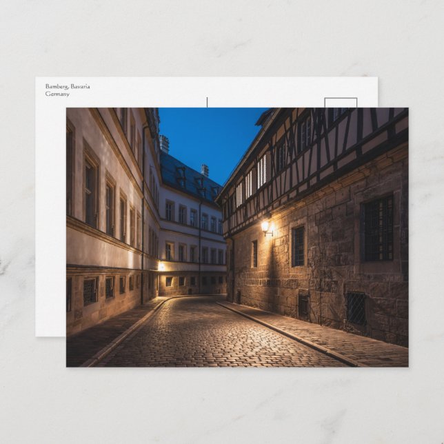 Bamberg Deutschland Postkarte (Vorne/Hinten)