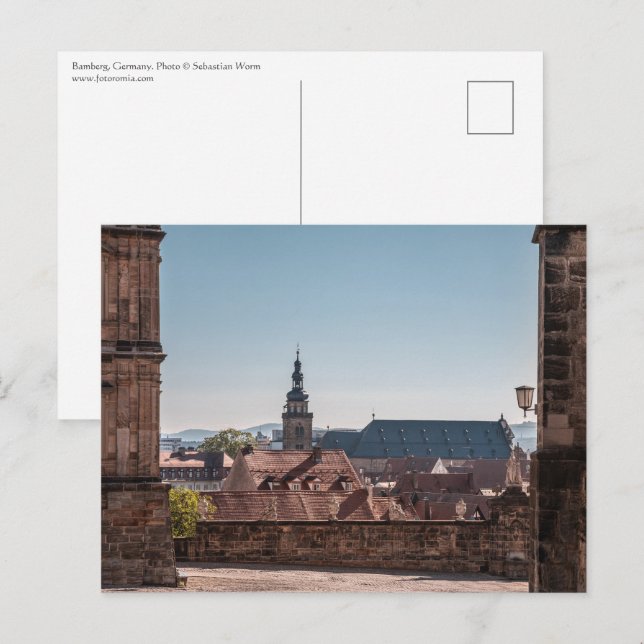 Bamberg Deutschland Postkarte (Vorne/Hinten)