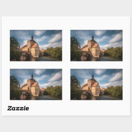 Bamberg Deutschland Rechteckiger Aufkleber