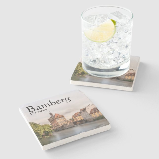 Bamberg Deutschland Steinuntersetzer (Seitenansicht)