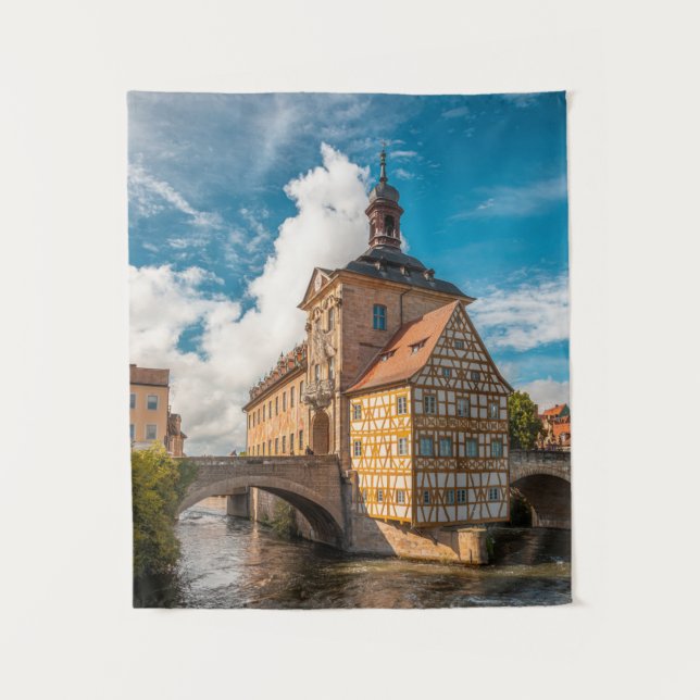 Bamberg Deutschland Wandteppich (Vorderseite)