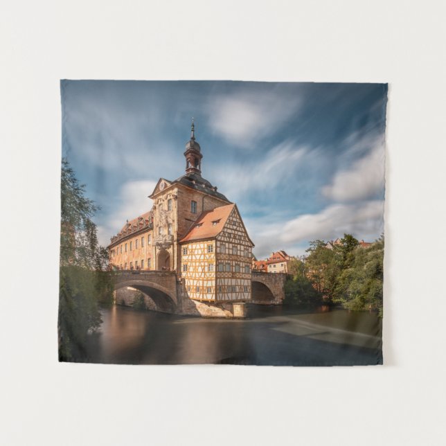 Bamberg Deutschland Wandteppich (Vorderseite (Horizontal))