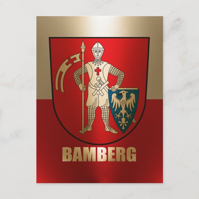 Bamberg Postkarte (Vorderseite)