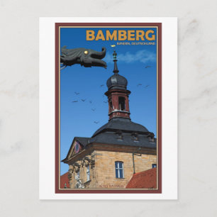 Bamberg - Wasserspeier Postkarte