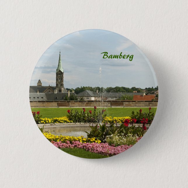 Bamberger Pinscher Button (Vorderseite)