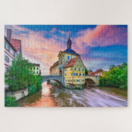 Bamberger Sonnenuntergang in Deutschland Puzzle