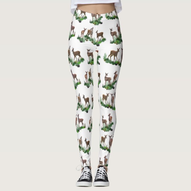 Bambi Meadow Leggings (Farbe auswählen) (Vorderseite)