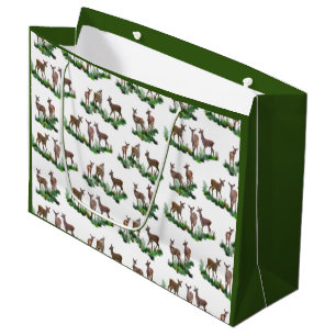 Bambi-Wiese-Geschenktasche Große Geschenktüte