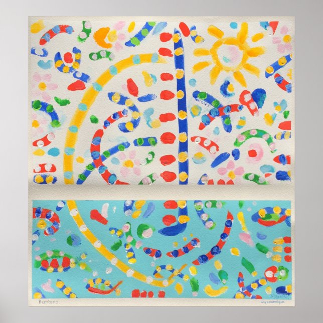 Bambino 2 Print Poster (Vorne)