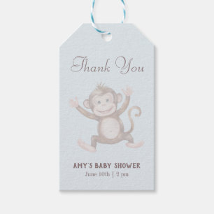 Bambino Boy Baby Shower Danke  Geschenkanhänger