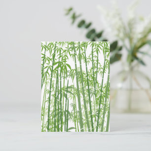 Bamboo 7 feiertagspostkarte