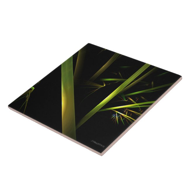 Bamboo Abstrakt Fliese (Seite)