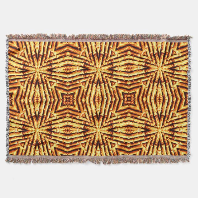 Bamboo Art 2B Throw Blanket Decke (Vorderseite)