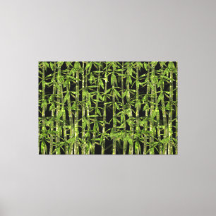 Bamboo Art 4A Leinwanddruck