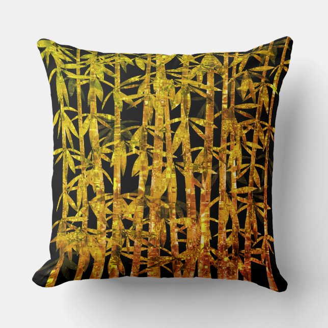 Bamboo Art 4R1 Kissen (Vorderseite)