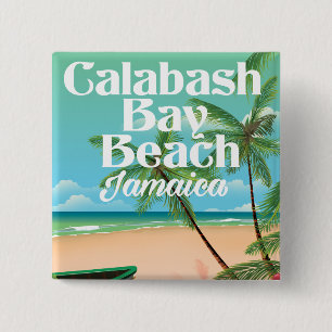 Bamboo Beach Jamaika Button