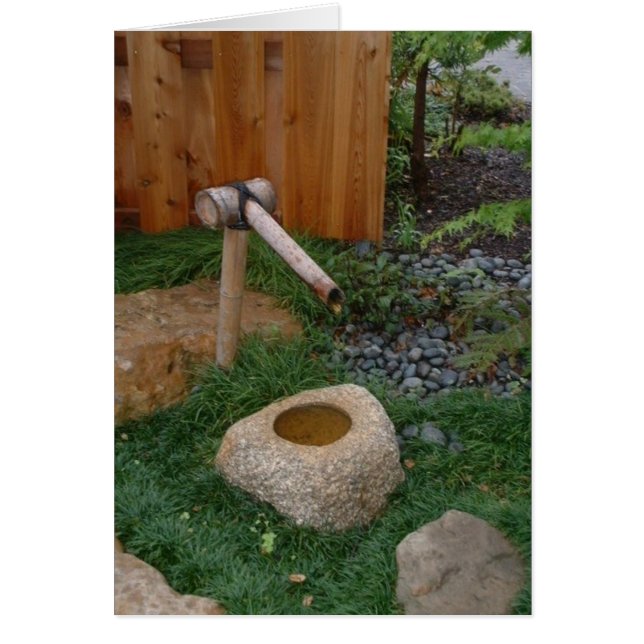 Bamboo-Brunnen (Vorne)