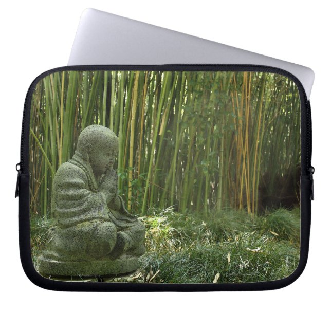 Bamboo Buddha Laptop Sleeve (Vorderseite)