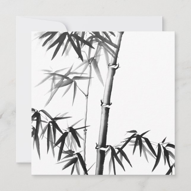 Bamboo - chinesischer Stil - uneingerahmt (Vorderseite)