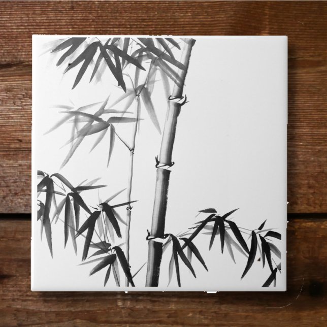 Bamboo - chinesischer Stil - uneingerahmt Fliese (Von Creator hochgeladen)