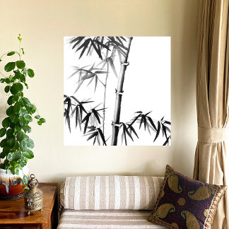Bamboo - chinesischer Stil - uneingerahmt Fotodruck