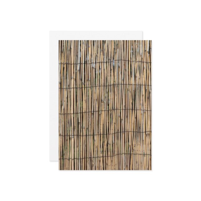 Bamboo Einladung (Vorderseite/Rückseite Beispiel)