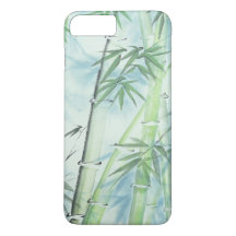 Bamboo Forest - grüner Fall Mate iPhone Case