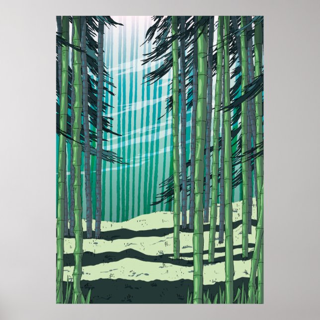 Bamboo Forest Poster (Vorne)