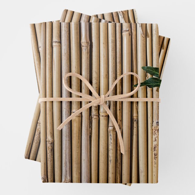 Bamboo Gift Wrap - 3 Blätter - HAMbyWG (Beispiel)
