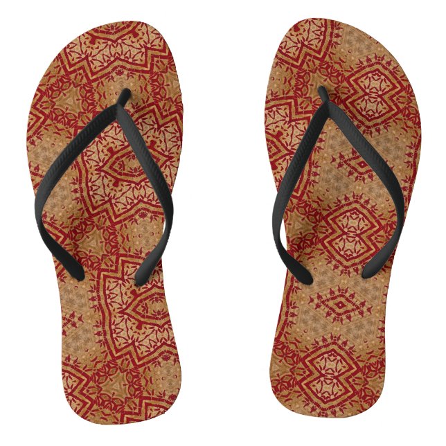 Bamboo - Kaleidoskop Flip Flops (Fußbett)
