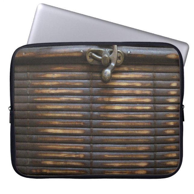 Bamboo Laptop Case (Vorderseite)
