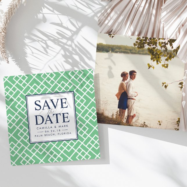 Bamboo Lattice Save the Date (Von Creator hochgeladen)