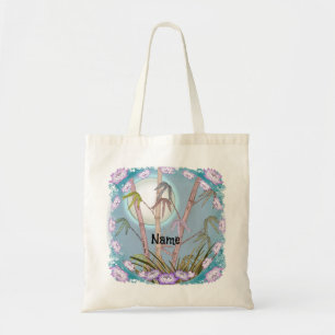 Bamboo Lotus Mond Tragetasche