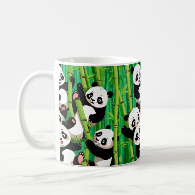 Bamboo Panda Kaffeetasse (Links)